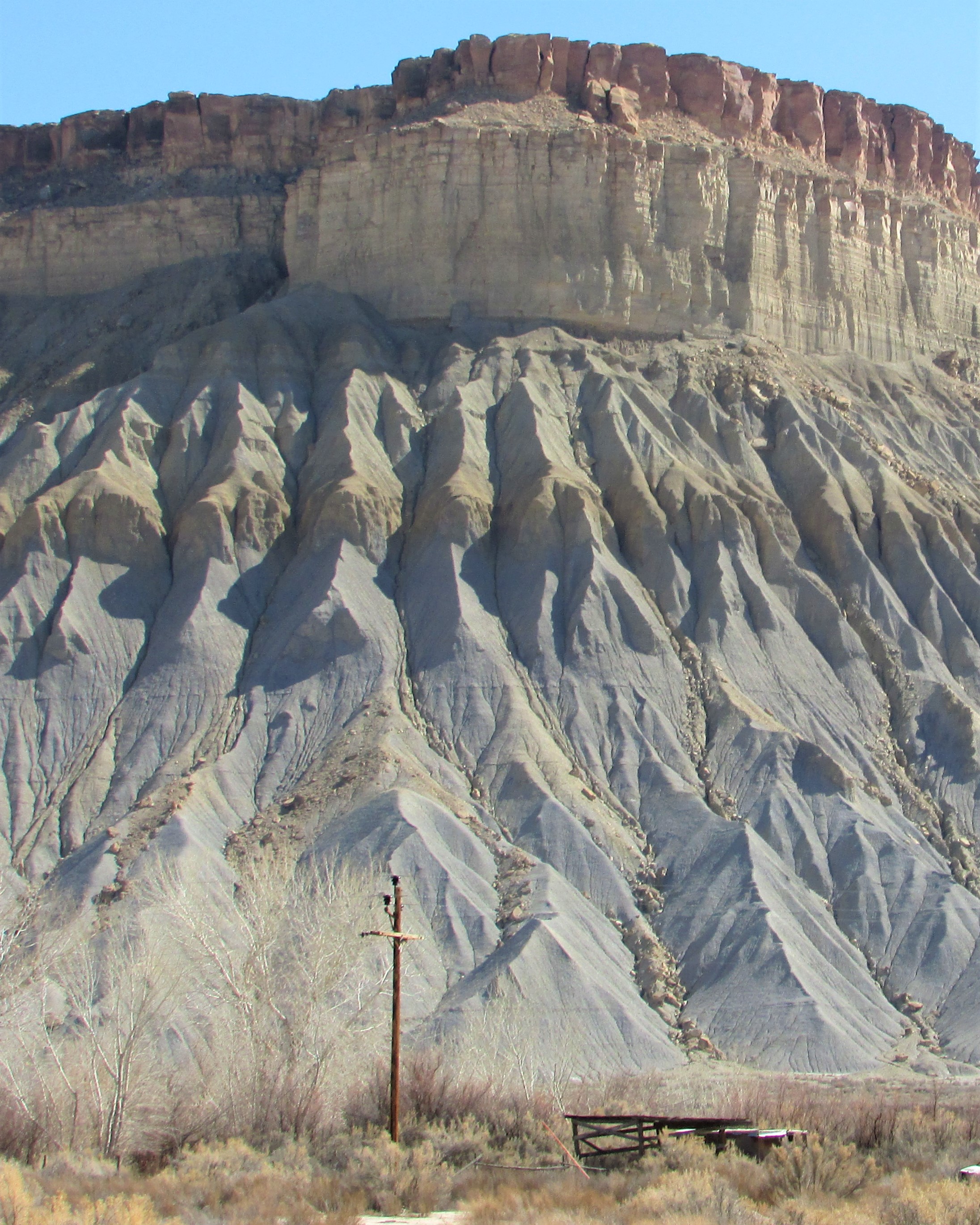 Desolate Utah Rock Formation