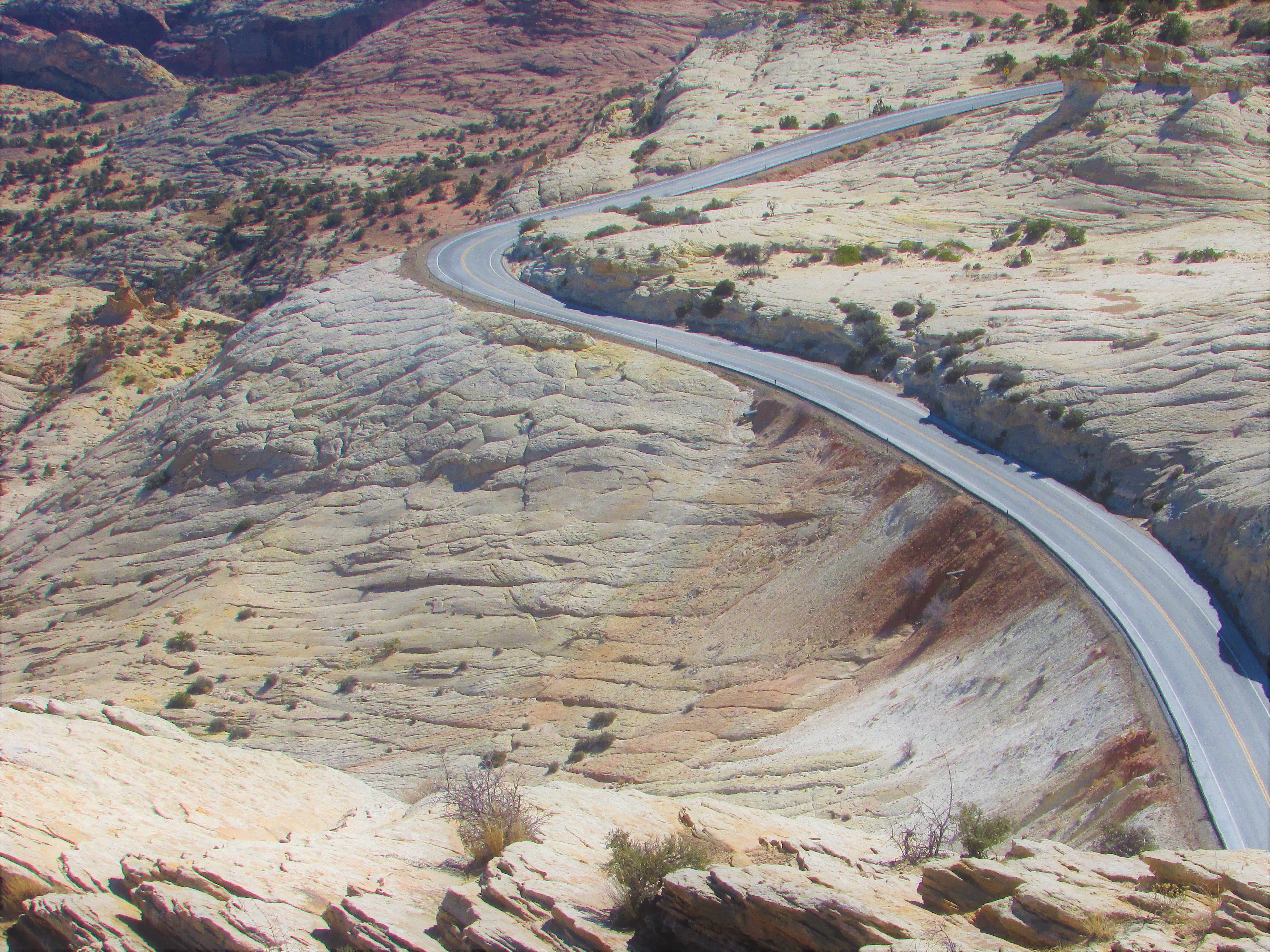 Desolate Utah Rock Formation