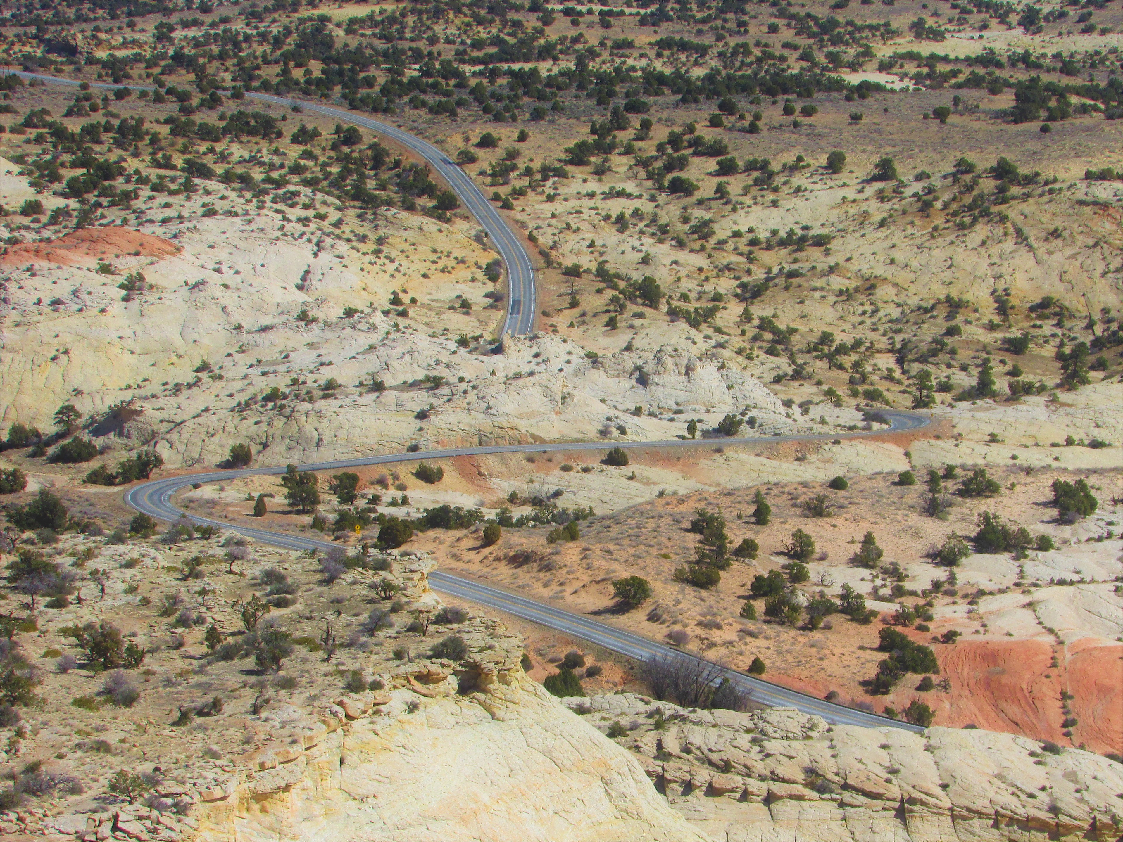 Desolate Utah Rock Formation